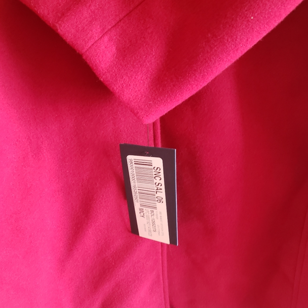 TOMMY HILFIGER PLUS-SIZE BREASTED PEACOAT 1X - Picture 4 of 9